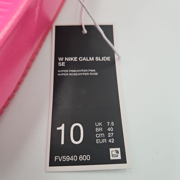 Nike Pink Women's Sandals - Picture 8 of 9